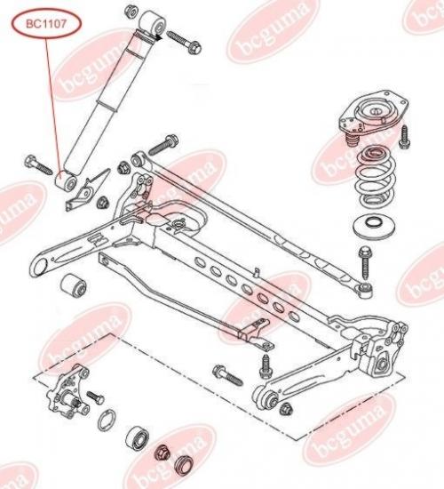 Bush, Shock Absorber