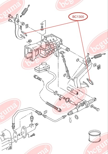 Pedal Pad, accelerator pedal