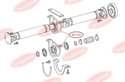 Mounting Propshaft