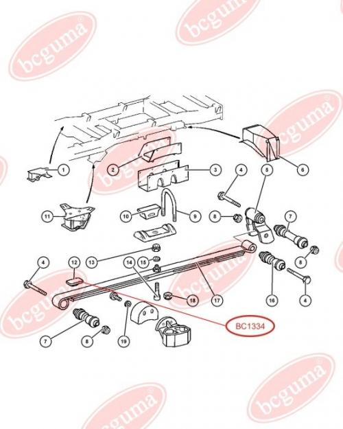 Rubber Buffer, suspension