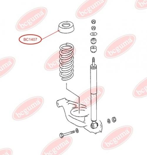 Rubber Buffer, suspension