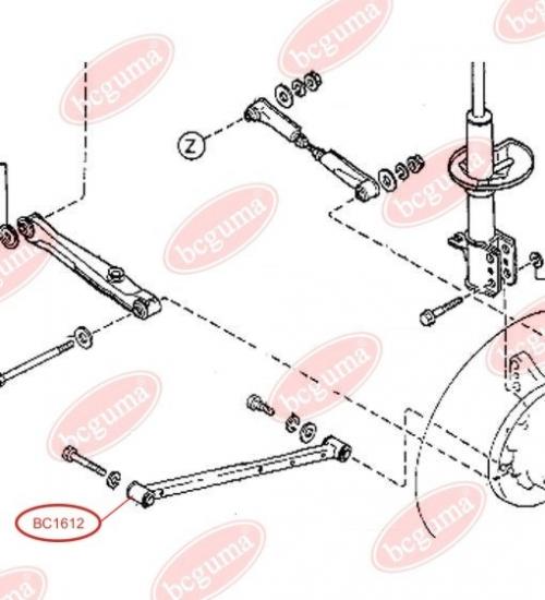 Track Control Arm Bush