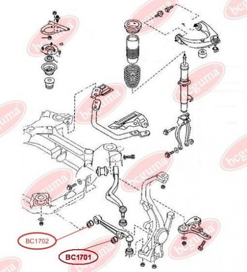 Track Control Arm Bush