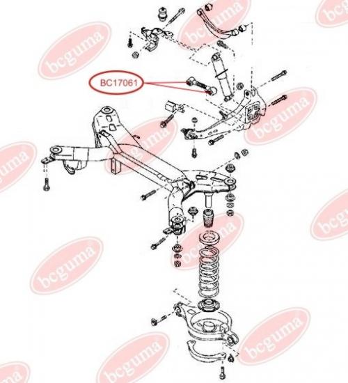 Control Arm-/Trailing Arm Bush