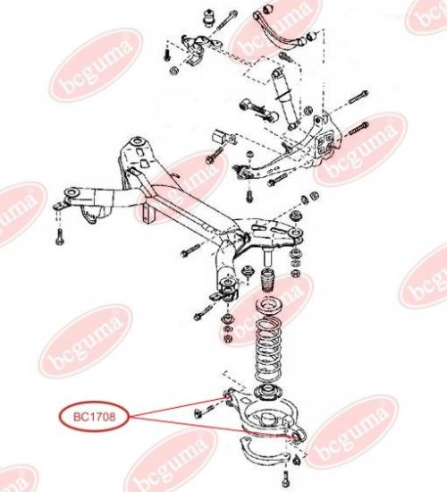 Control Arm-/Trailing Arm Bush