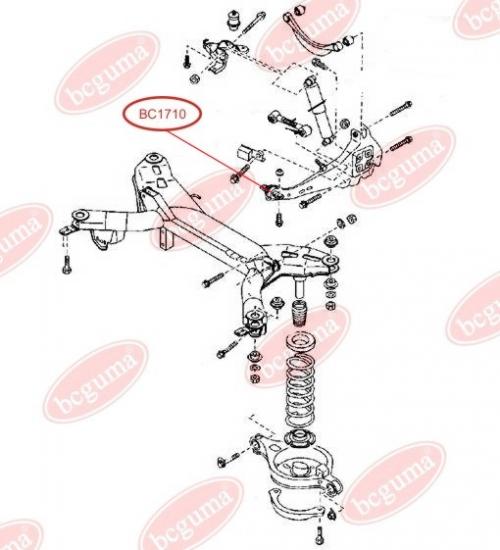 Control Arm-/Trailing Arm Bush