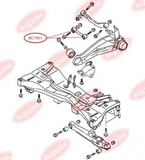 Control Arm-/Trailing Arm Bush