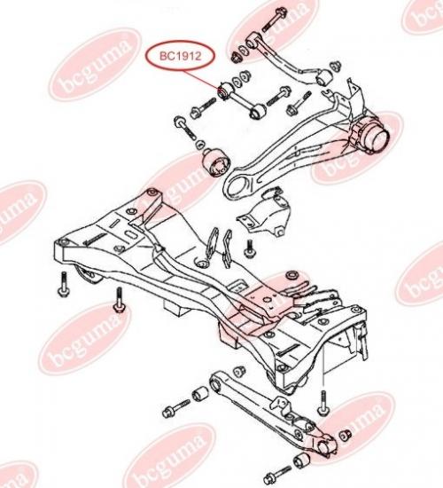 Control Arm-/Trailing Arm Bush