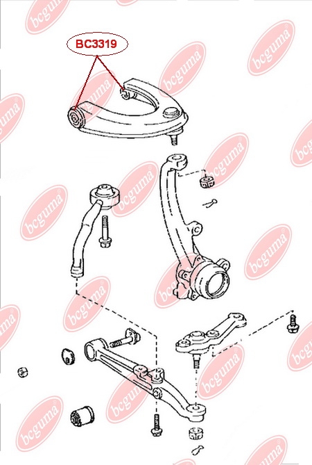 Control Arm-/Trailing Arm Bush