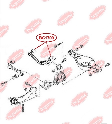 Control Arm-/Trailing Arm Bush