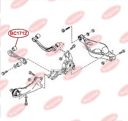 Control Arm-/Trailing Arm Bush