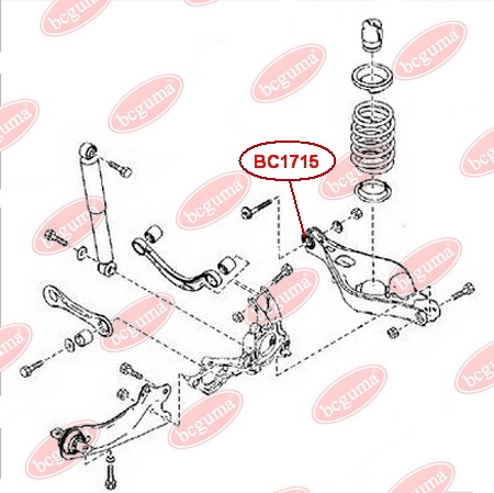 Control Arm-/Trailing Arm Bush