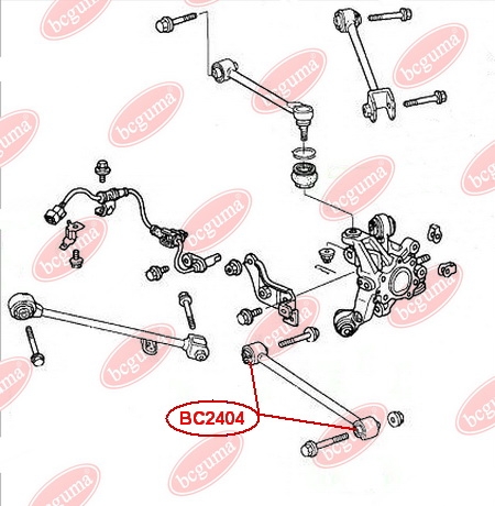 Control Arm-/Trailing Arm Bush