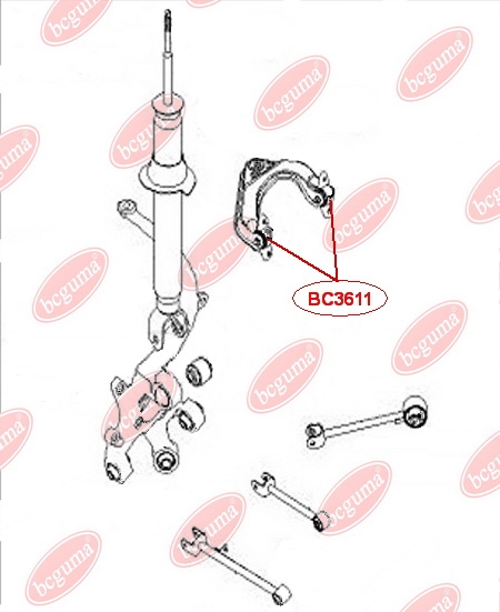 Control Arm-/Trailing Arm Bush