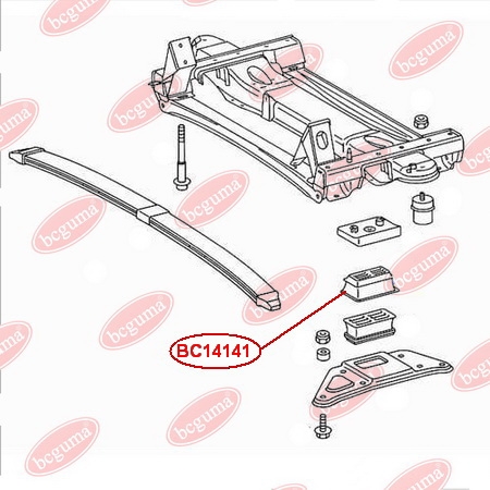 Rubber Buffer, Suspension