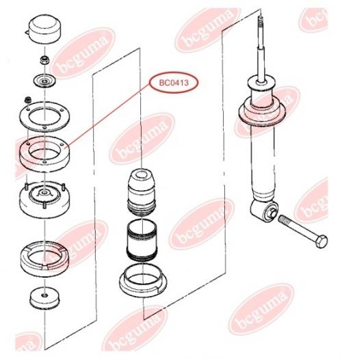 Rubber Buffer, suspension