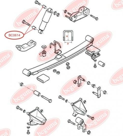 Bushing, shock absorber